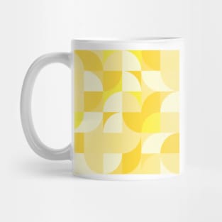 Modern Geometric (Lemon) Mug